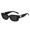 Retro Rectangle Sunglasses for Women