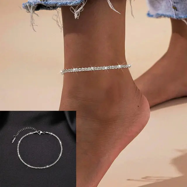 Adjustable Snake Chain Anklet