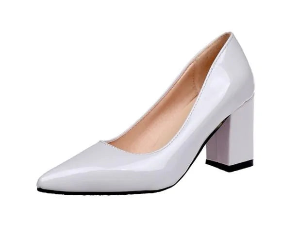 Women's Mid Heel Pointed Toe Shoes