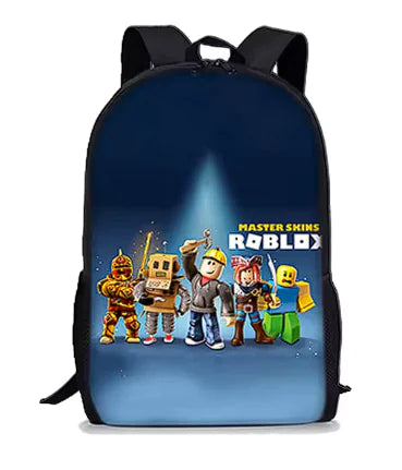 3D Cartoon Roblox Backpack for Kids