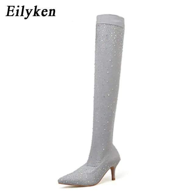 Over-The-Knee Heel Woman Boot