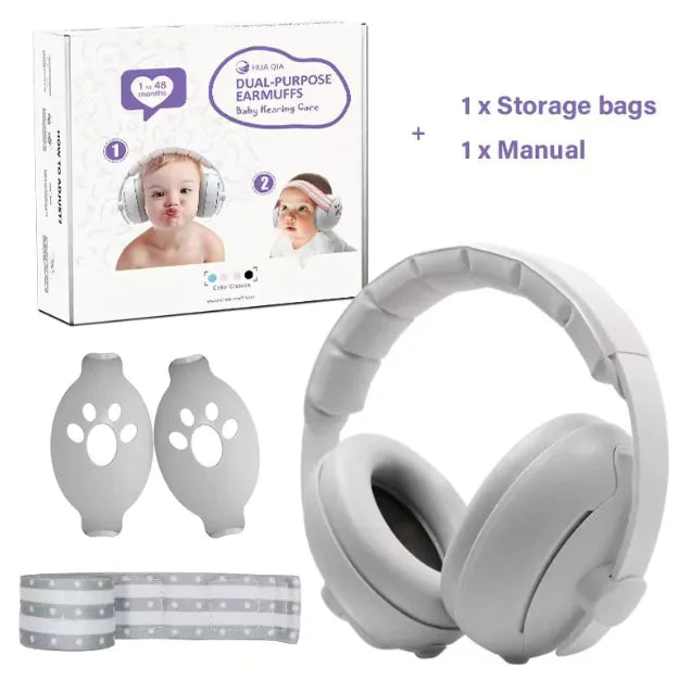 QuietBuds 2-in-1 Baby Ear Protectors